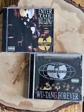 Wu‑Tang Clan CD Bundle – Enter the Wu‑Tang (36 Chambers) + Wu‑Tang Forever